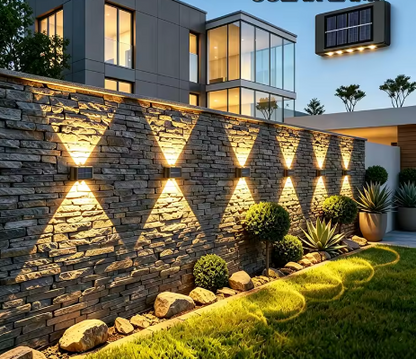 Lampe murale solaire LED