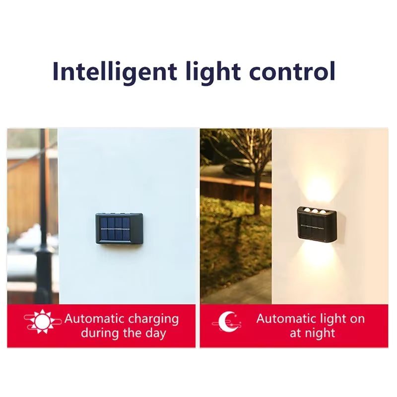 Lampe murale solaire LED