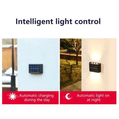 Lampe murale solaire LED
