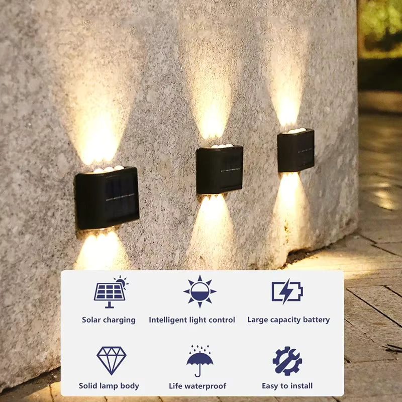 Lampe murale solaire LED